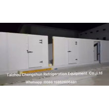 mobile cold storage room price  stainless Steel 304 PU double-sided cold storage panel cold room